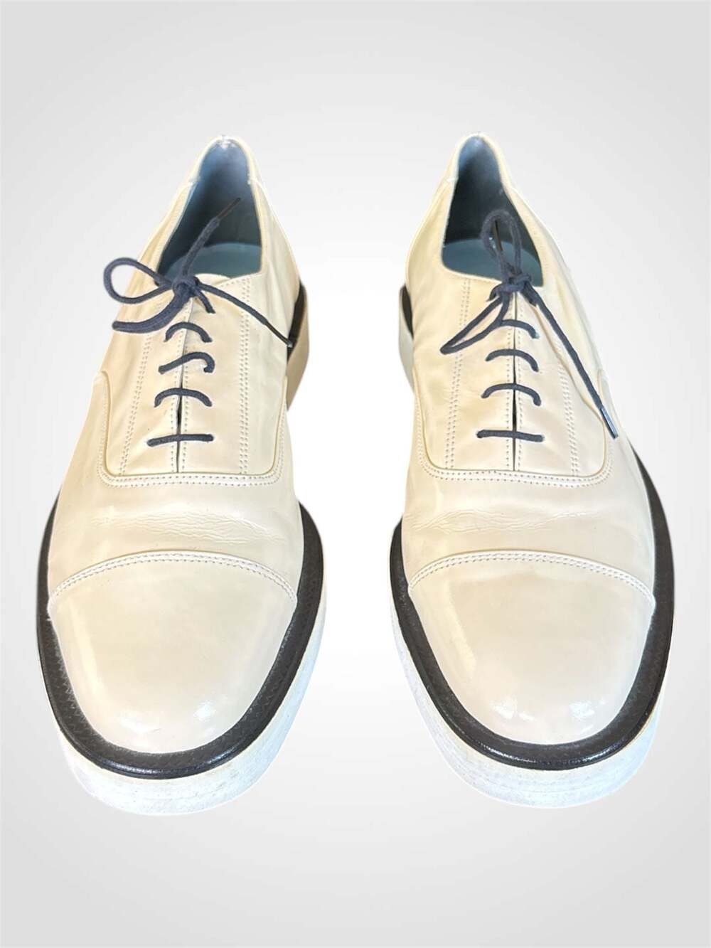 Patrick Cox Patent Leather Lace-Up Oxford Shoes